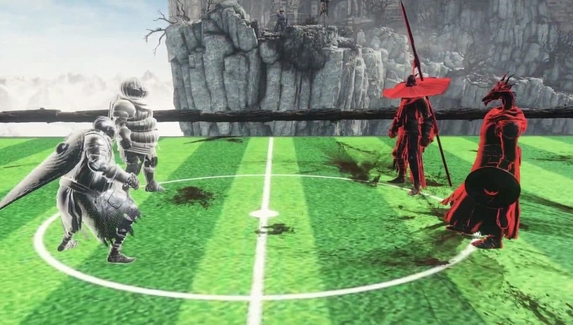 Моддер превратил Dark Souls III в футбольный симулятор