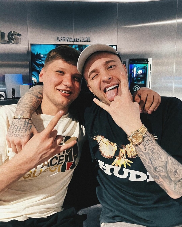 Egor Creed and s1mple