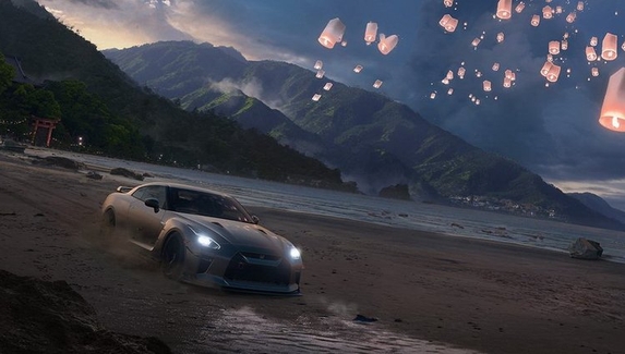 В Forza Horizon 5 на разных частях карты будет отличаться погода