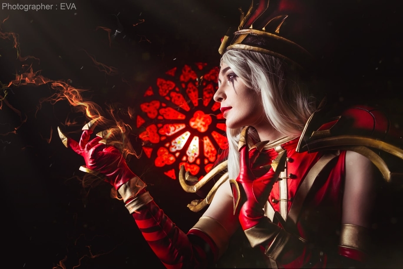 The Sexiest Inquisitor Of Azeroth Cosplay Sally Whitemane From World