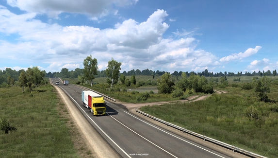 Авторы Euro Truck Simulator 2 показали скриншоты из DLC про Россию