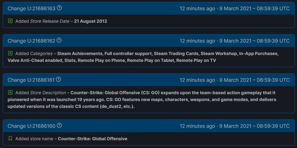 В Steam восстановили страницу Counter‑Strike: Global Offensive
