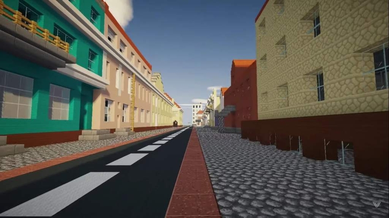 Гродно в Minecraft. Источник: https://grodnonews.by