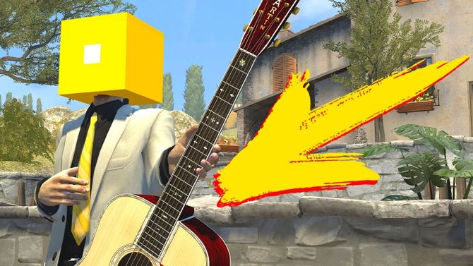 В CS:GO добавили играбельную гитару из S.T.A.L.K.E.R.