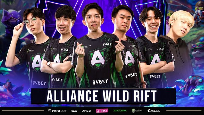 Alliance подписала состав по League of Legends: Wild Rift