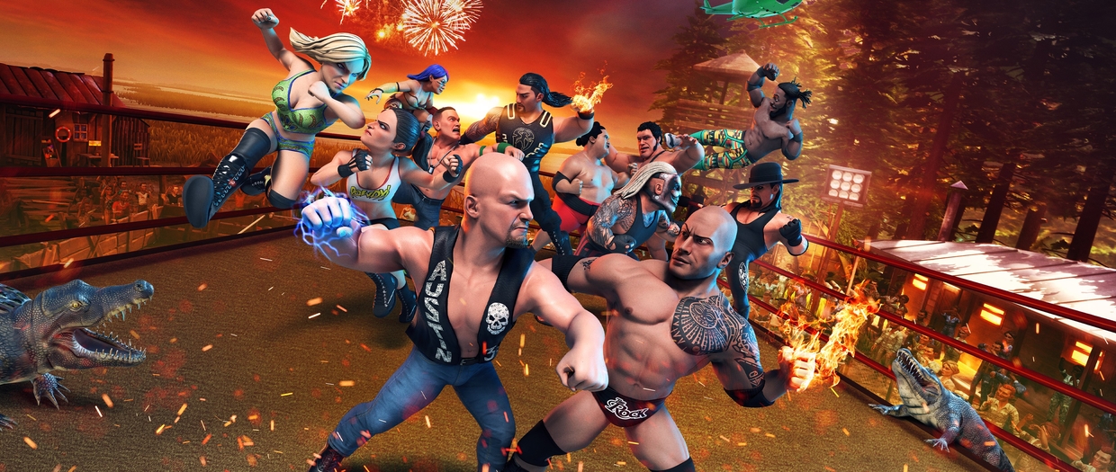 Хороший рестлинг, плохая игра — обзор WWE 2K Battlegrounds