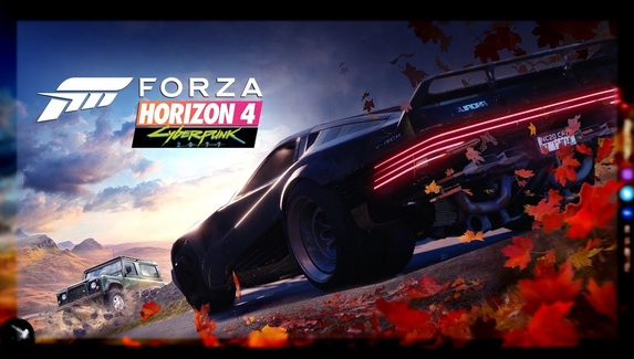 В Forza Horizon 4 появится автомобиль из Cyberpunk 2077