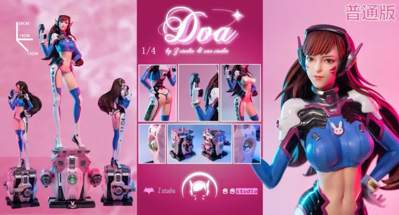 D.Va без нижнего белья — анонсирована фигурка героини Overwatch для взрослых