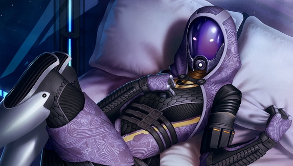 BioWare начала продажу наволочек с изображением Тали из Mass Effect