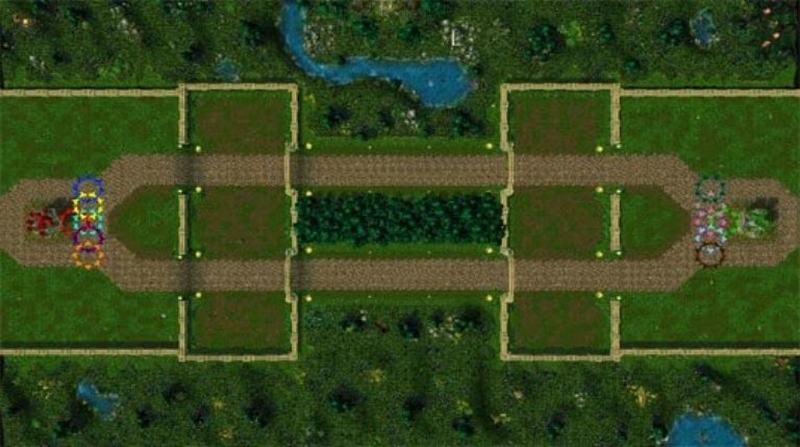 Карта для варкрафт 3 castle fight