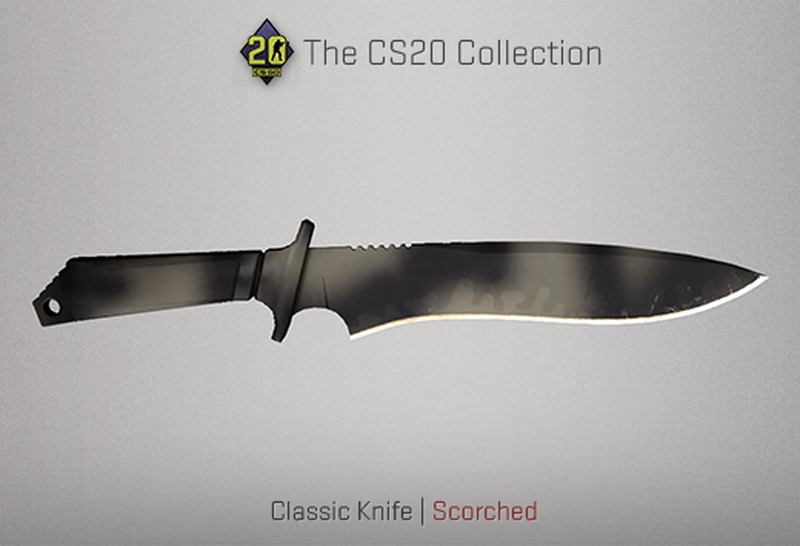 Скин Classic Knife | Источник: blog.counter-strike.net